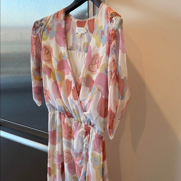 Ted Baker Multicolor Sheer Blouse - Picture 5 of 6